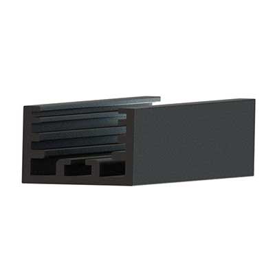 metroled rectangular extrusion