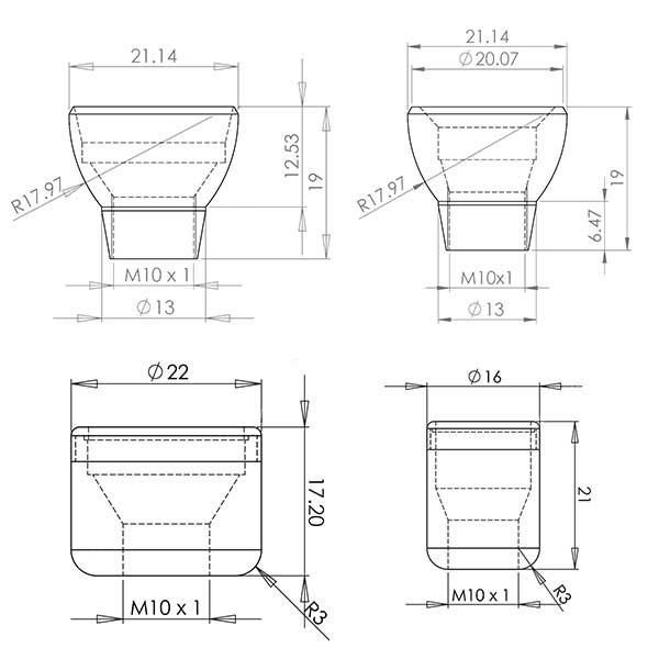 metroled trumpets cad