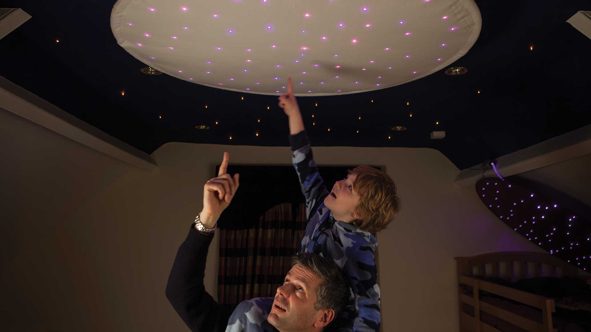 fibre optic sensory lighting